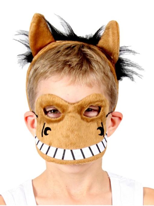 Deluxe horse mask set