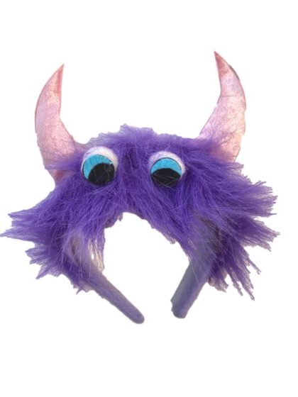 Purple monster headband
