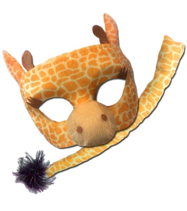 Deluxe Animal Mask – Giraffe