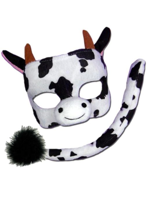 Deluxe animal mask cow