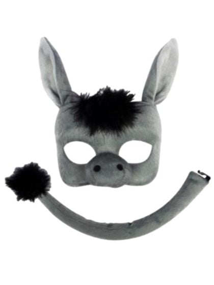 Deluxe Animal Mask Donkey