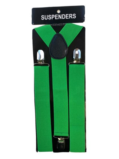 Green suspenders