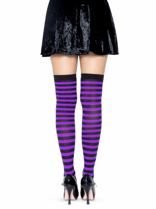 black and Purple stockings