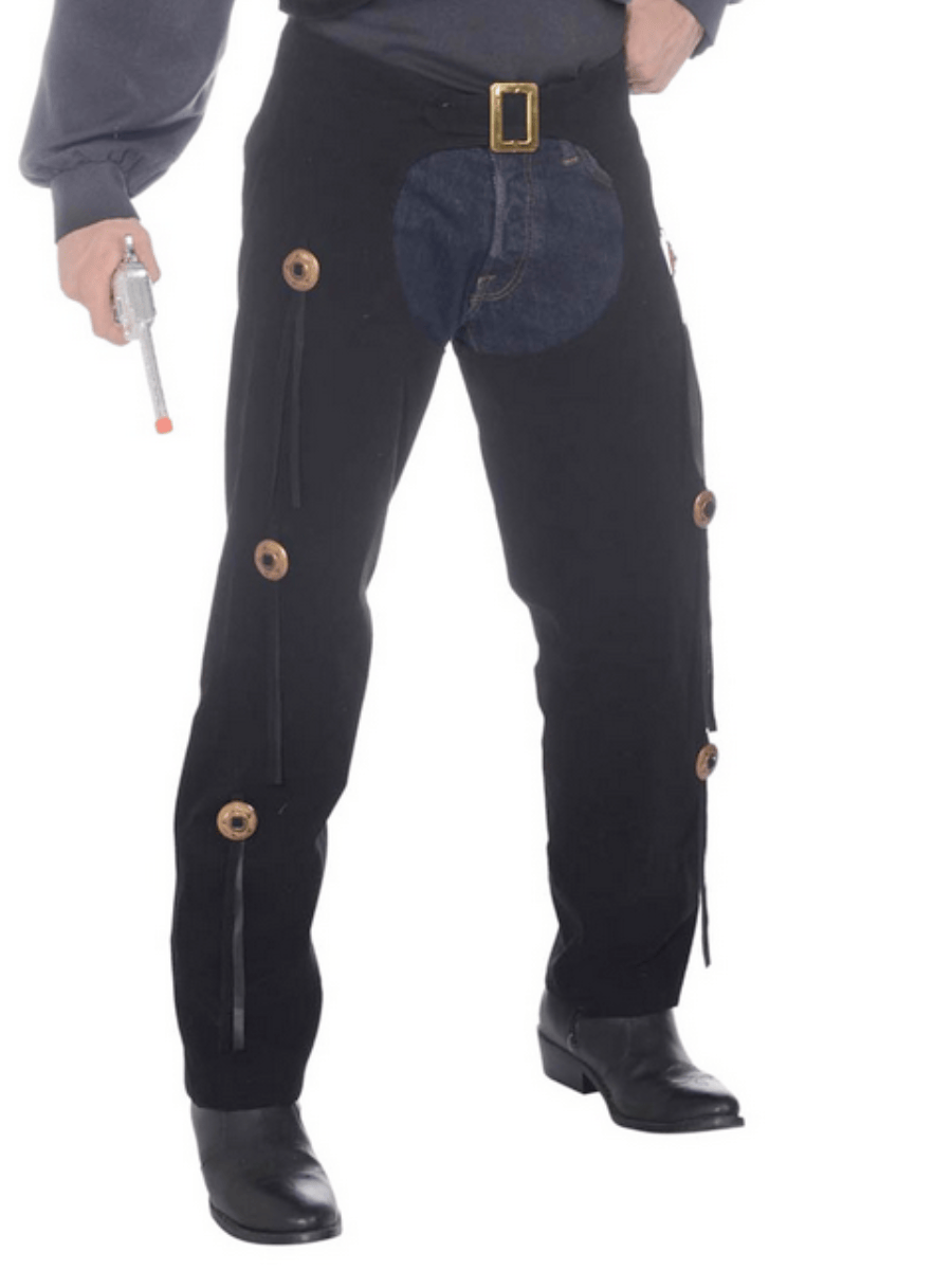 cowboy vest & chaps costume