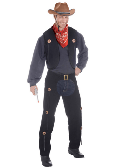 Cowboy Vest and Chaps Costume