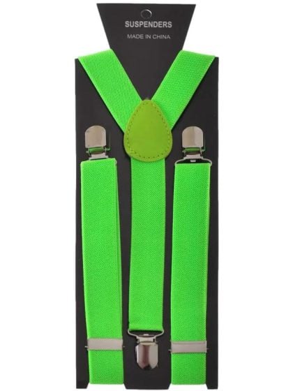 Fluro green braces