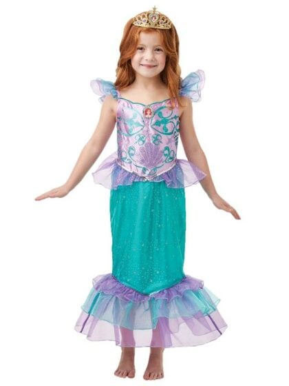 Ariel glitter & Sparkle costume child
