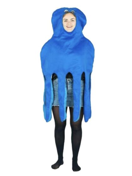 Blue Octopus costume adult
