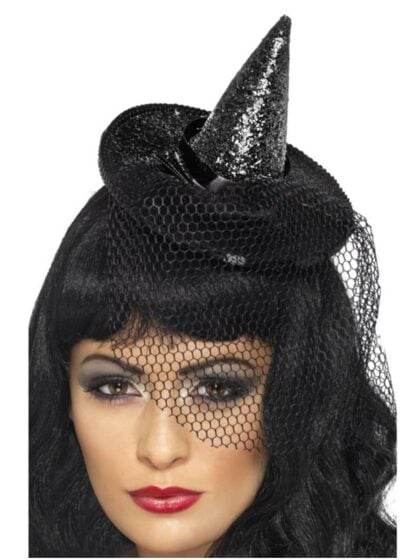 Mini Witches Hat Black