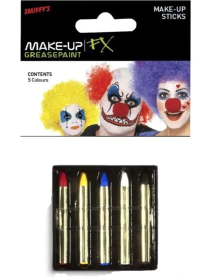 Grease based facepainting stick set