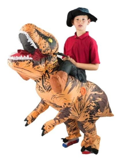 kids Inflatable Ride On T-Rex Costume