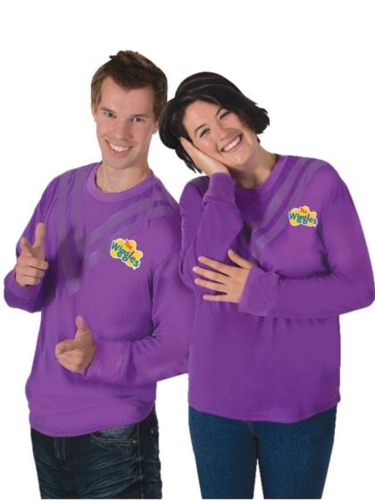 Purple Wiggle Adult Costume