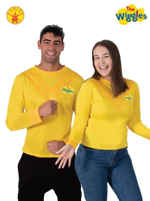 Yellow Wiggles Costume - Adult - Image 3