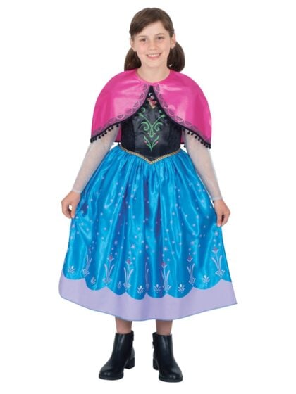Girls Anna Frozen Costume