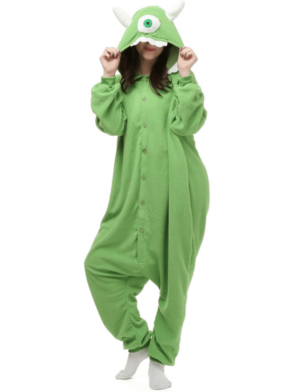 Mike Wazowski Monsters Inc Costume - Onesie