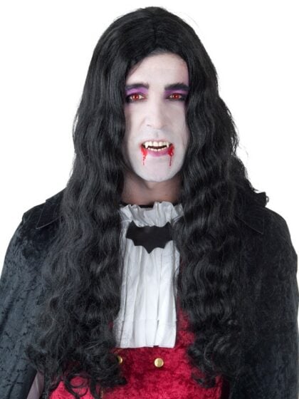 Dracula black wig