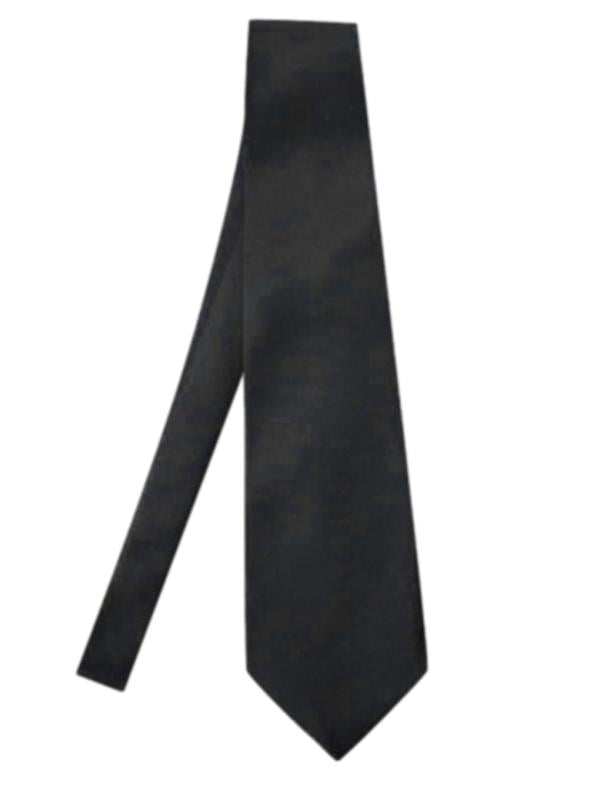 black 1920s tie