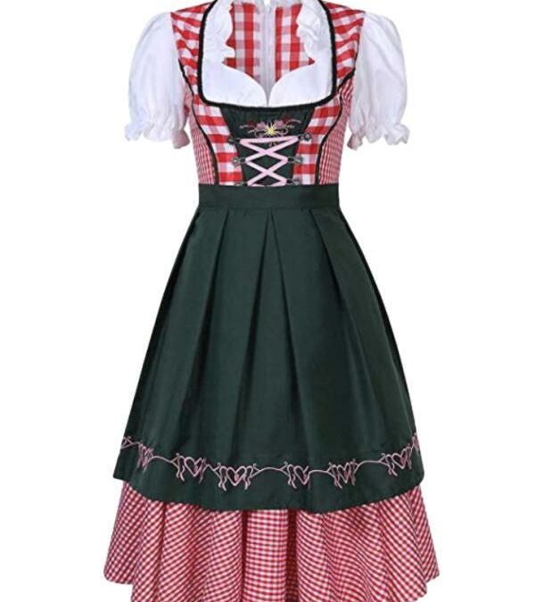 Traditional German Dirndl Costume – Adult