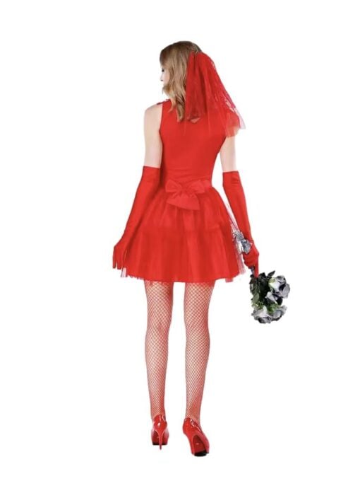 Lydia Beetlejuice Costume Short - Adult - Image 2