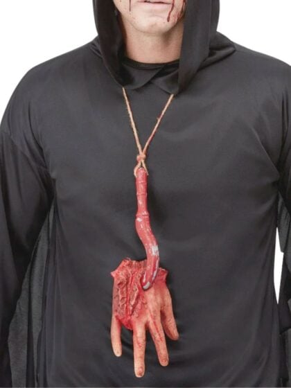 Severed Hand Necklace