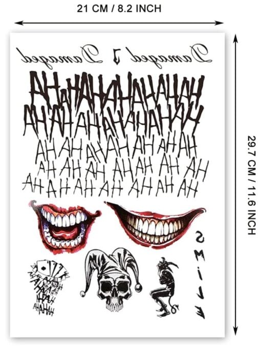 Suicide Squad Joker Tattoos - Image 3