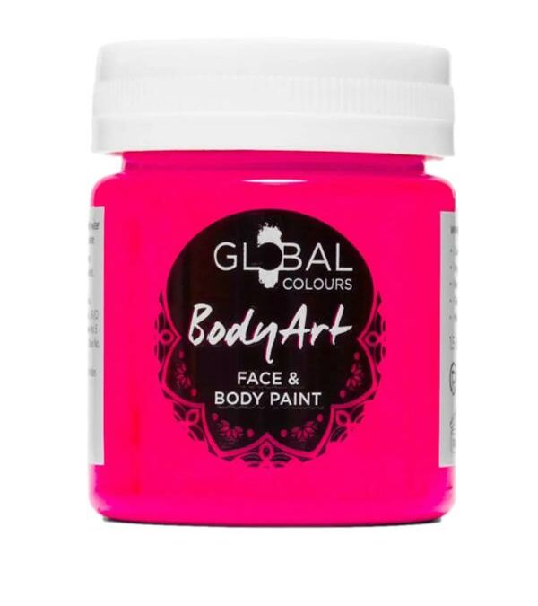 Fluro Pink – 45ml Face & Body Paint Liquid