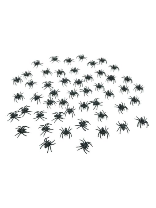 plastic spiders decoration