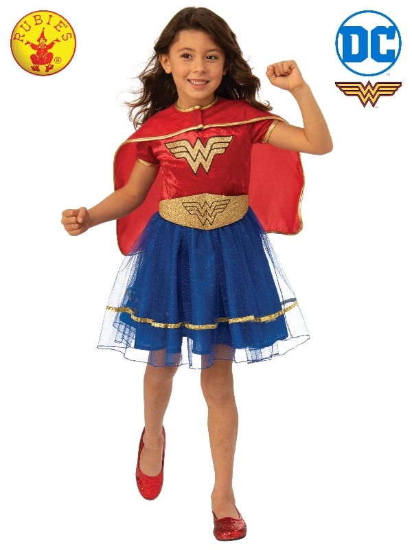 Wonder Woman Glitter Costume DC hero costume for kids