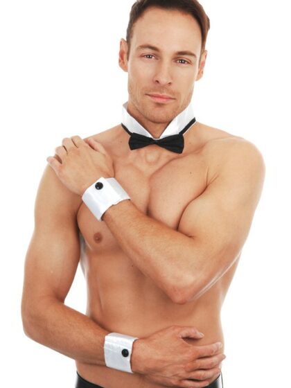 male Stripper Collar and cuffs