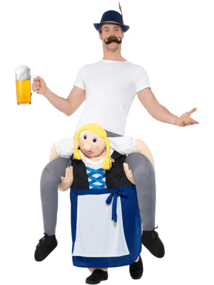 Piggyback Beer Maid Costume