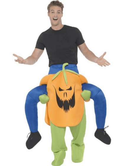 Piggyback Pumpkin Costume