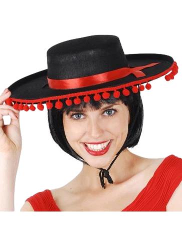 Spanish hat black