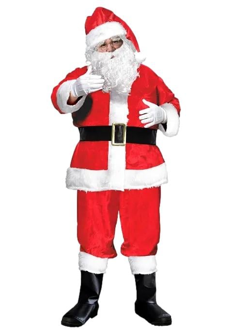 Deluxe Velour Santa costume