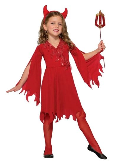 Girls Devil Costume