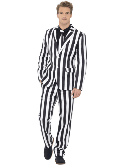 Beetlejuice Striped Costume