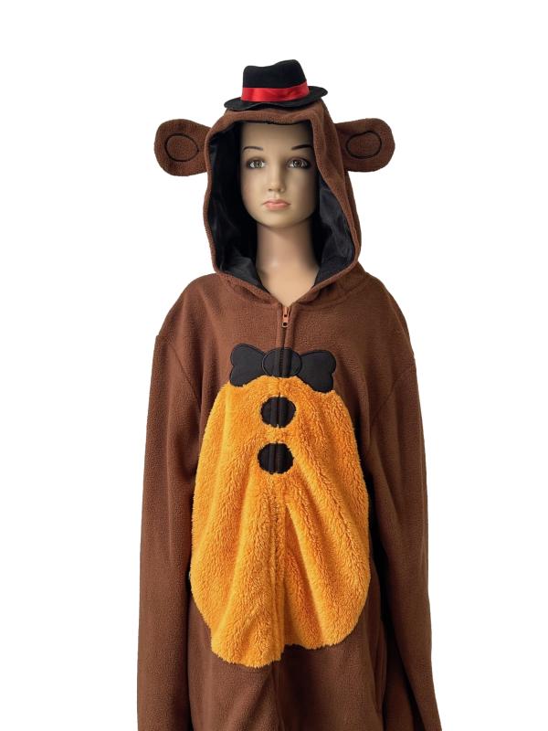 Springtrap Costume Five Nights At Freddys Fazbear Full Zip Hoodie