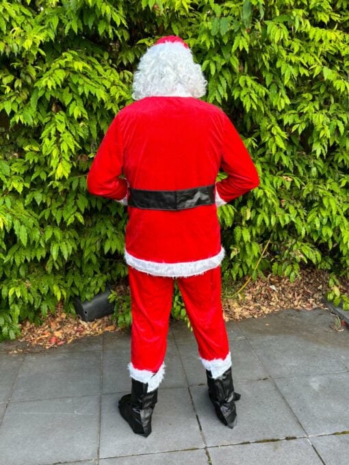 Deluxe Velour Santa Costume - Adult L-2XL - Image 2