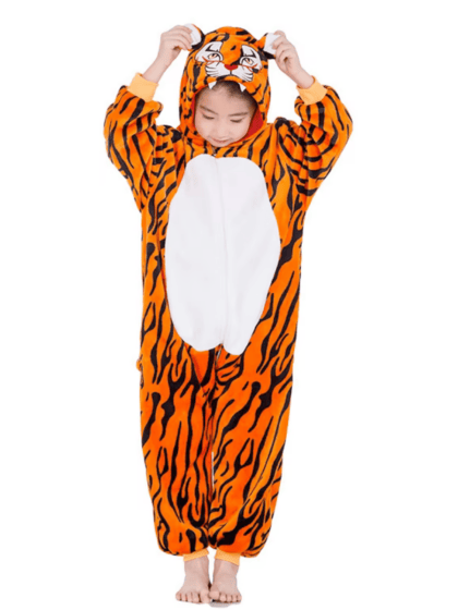 Kids Tiger Onesie Costume
