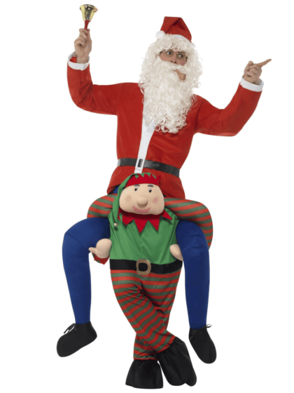 Piggyback Elf Costume