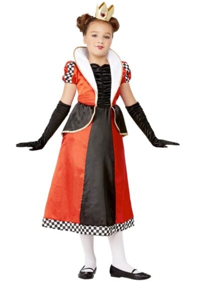 Queen of hearts child costume