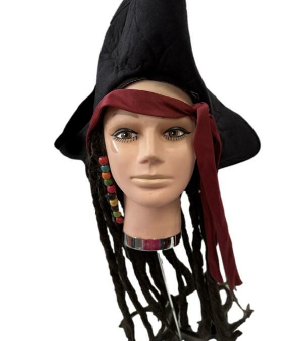 Pirate Dreadlocks Wig and Hat