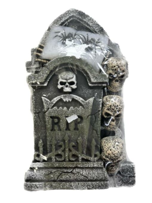 fake tombstone Halloween prop