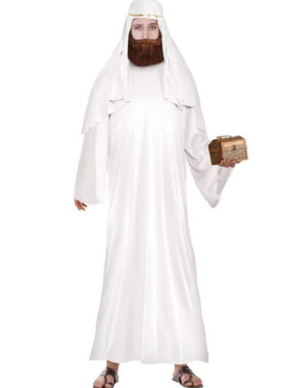White Wiseman Costume