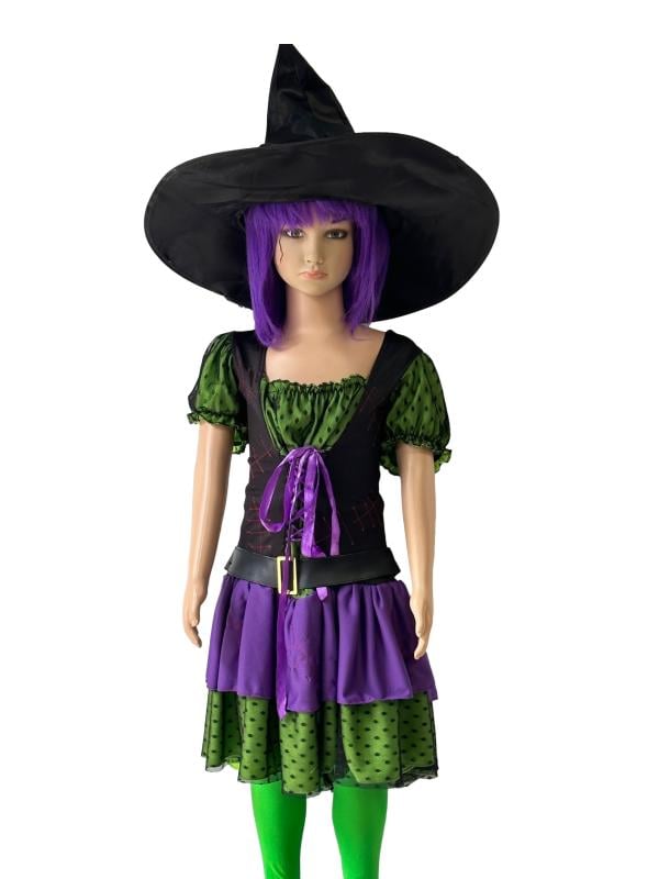 Girls Witch Costume - Happy Halloween!