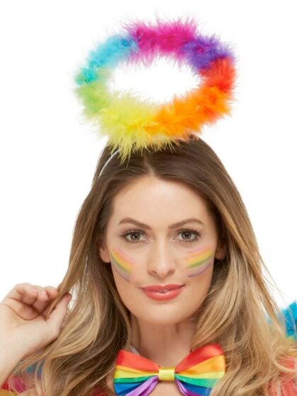 rainbow angel halo