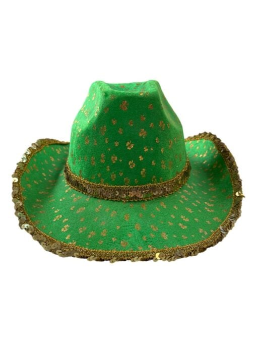 Shamrock Cowboy Hat - Image 2