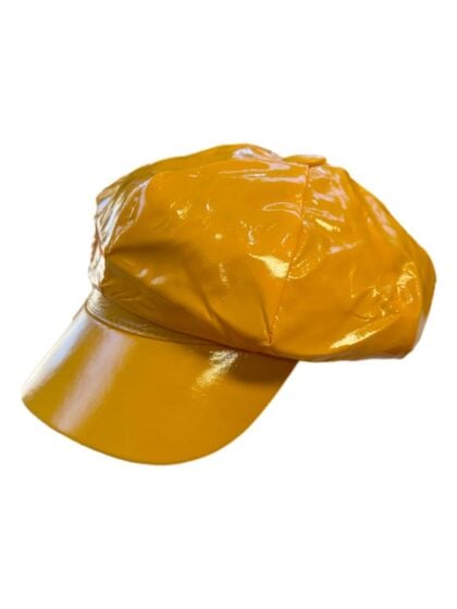 Orange Vinyl Gogo Cap