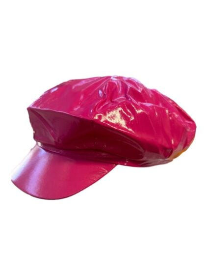 Orange Vinyl Gogo Cap