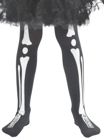 skeleton tights child