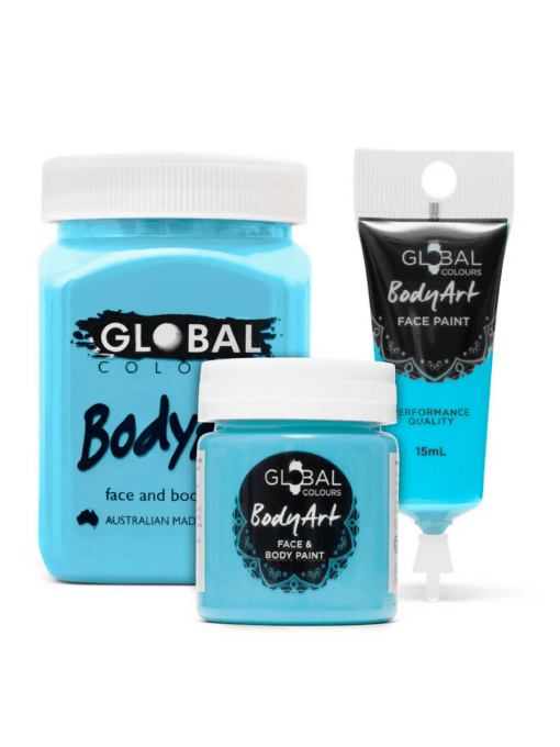Turquoise - 200ml Face & Body Paint Liquid - Image 2